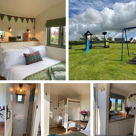 The Woolly Sheep Shepherd Huts Whitland ภายนอก รูปภาพ